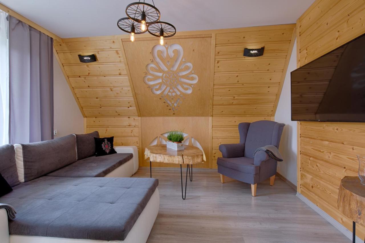 Apartament Góralska Ostoja prywatne wejście widok na Tatry Zakopane Exterior foto