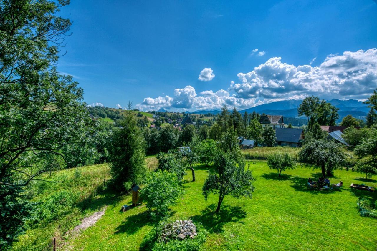 Apartament Góralska Ostoja prywatne wejście widok na Tatry Zakopane Exterior foto
